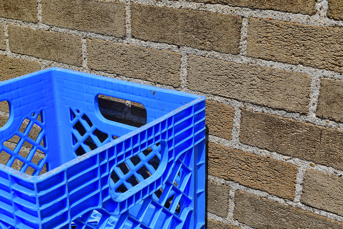 Crate and Wall
