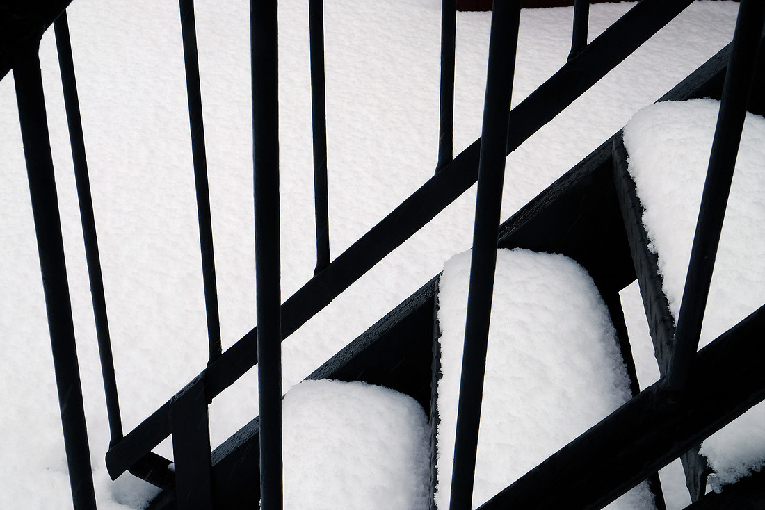 Snowy Stairs