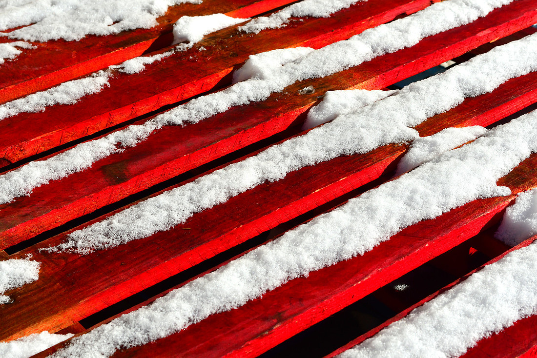 Snowy Stripes