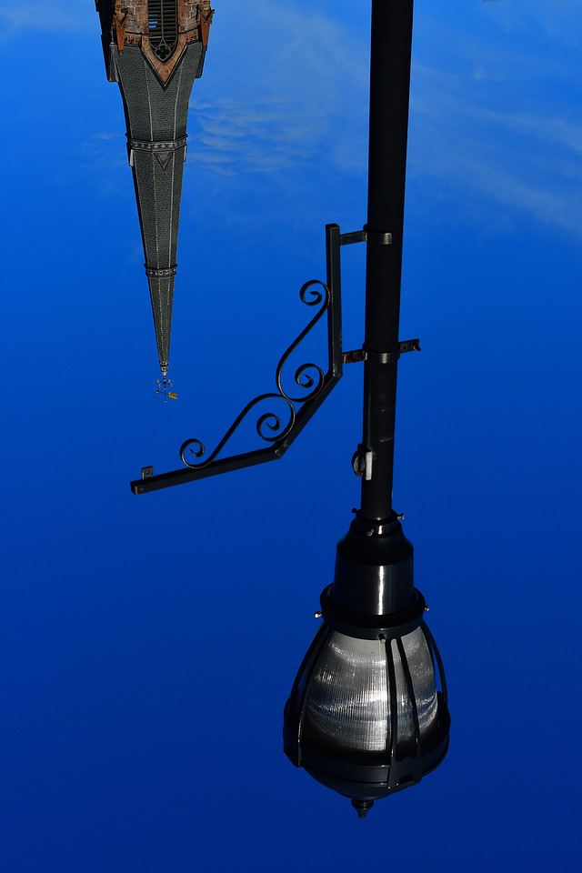 Lamp and Steeple