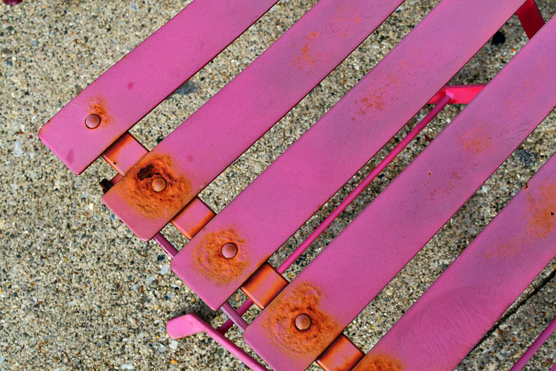 Pink and Rust