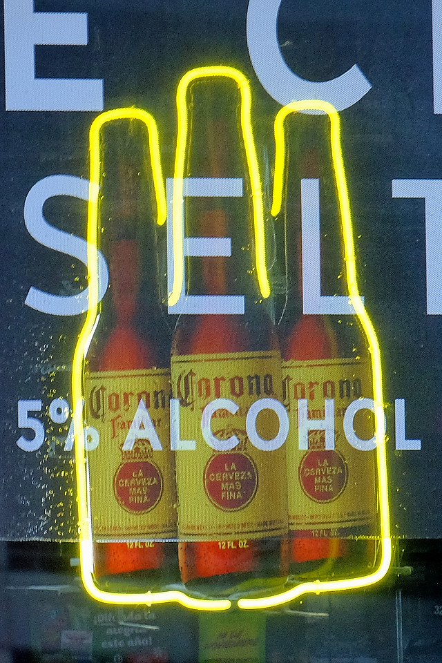 Neon Bottles
