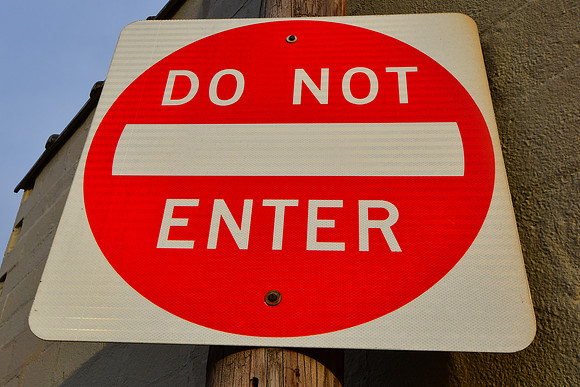 Do Not Enter