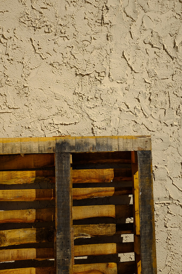 Stucco and Pallet