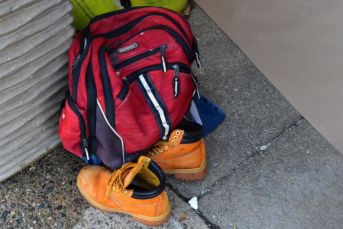 Backpack and Boots