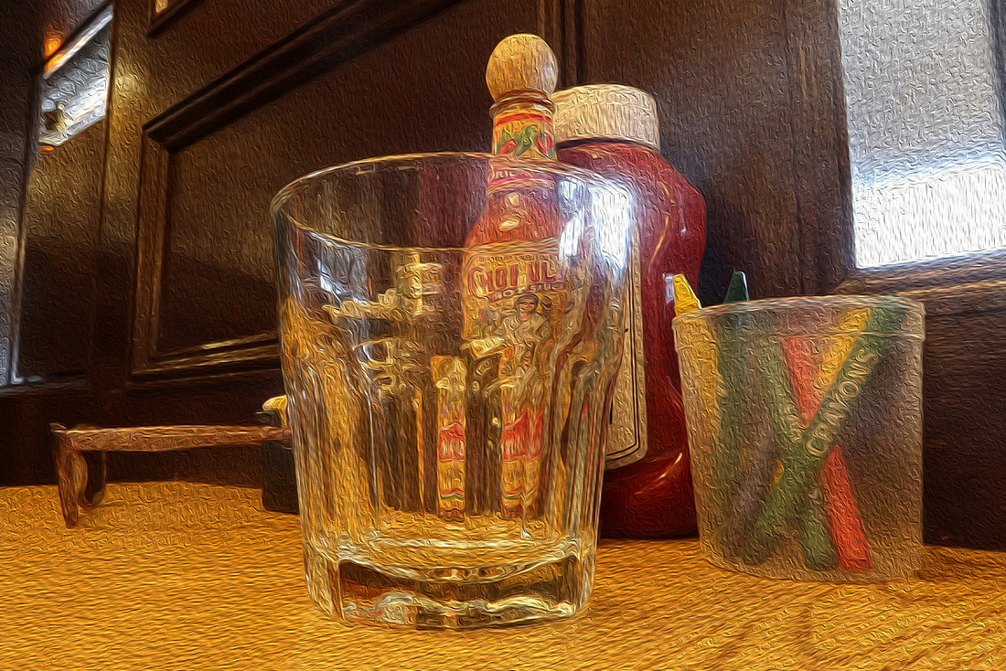 Hot Sauce Still Life