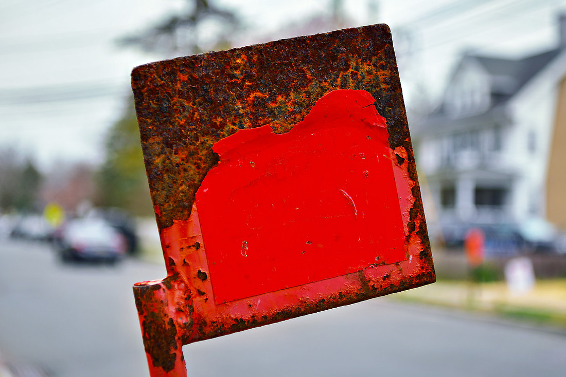 Rusty Red Flag