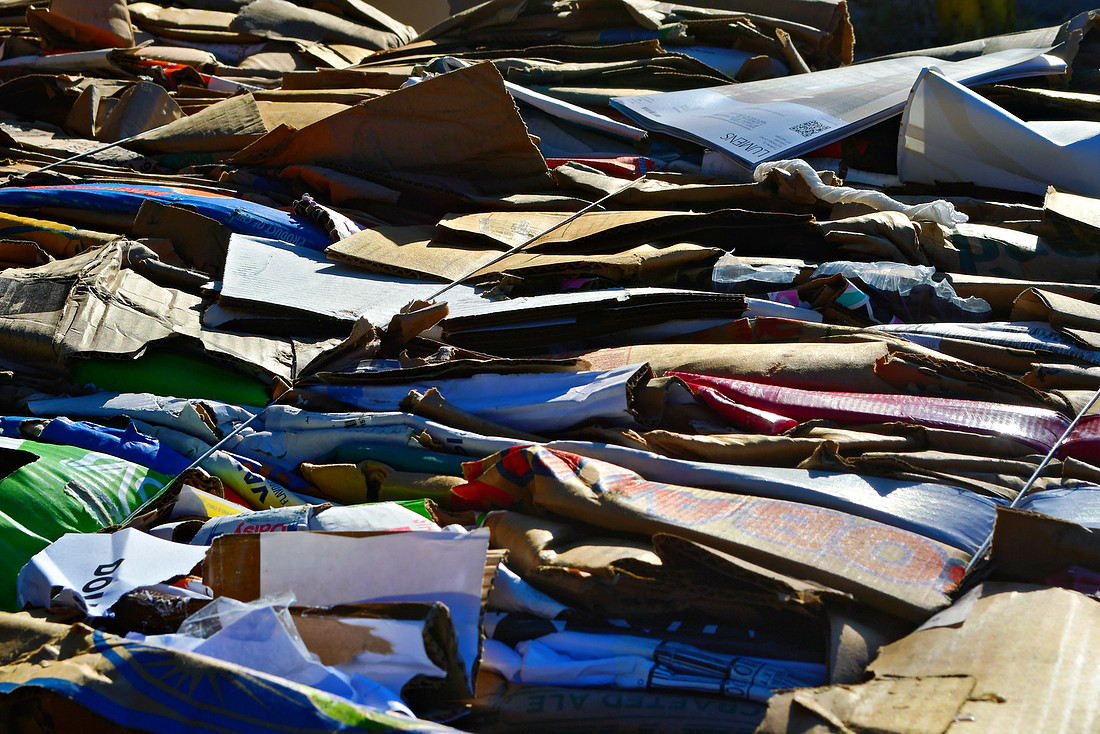 Crushed Corrugated Two