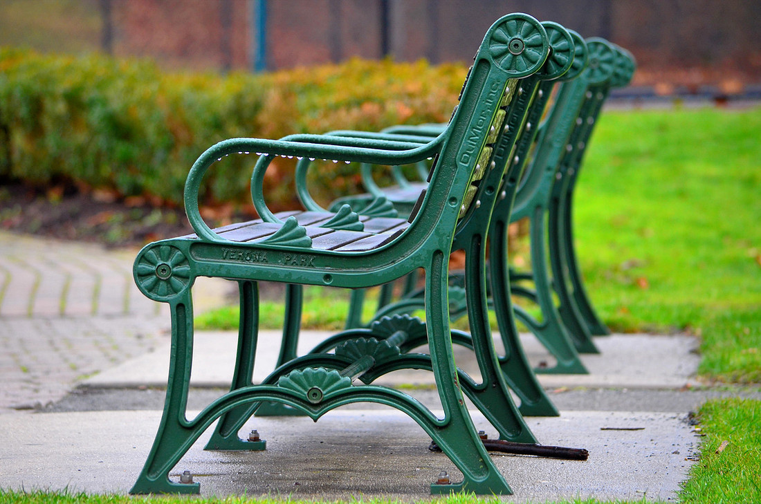 Rainy Day Benches