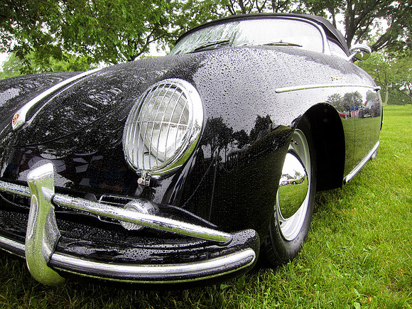 Wet Porsche