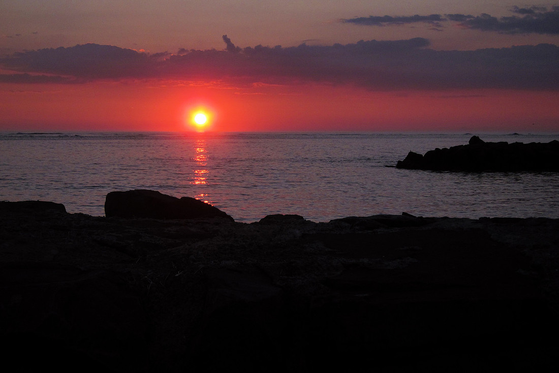 Red Sky at Morning . . .