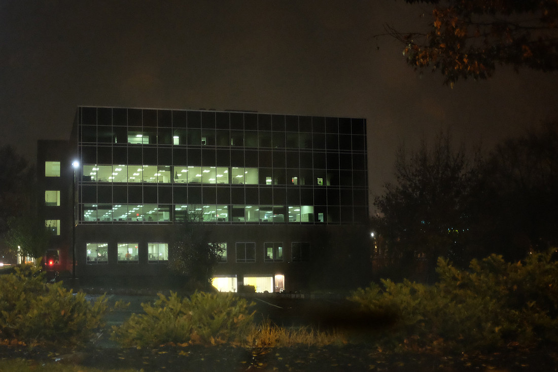Rainy Night, Working Late