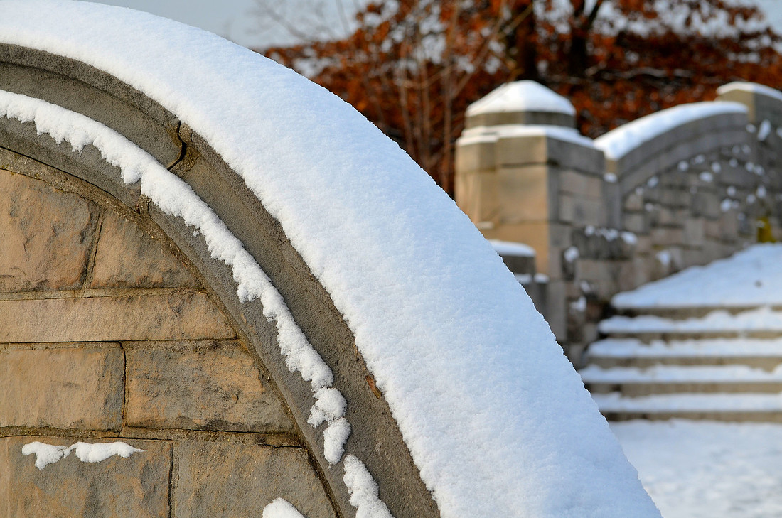 Snowy Bridge