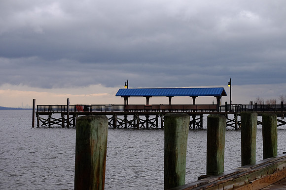 Stormy Pier