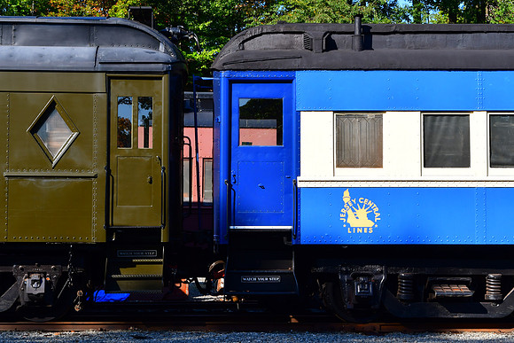 Brown and Blue