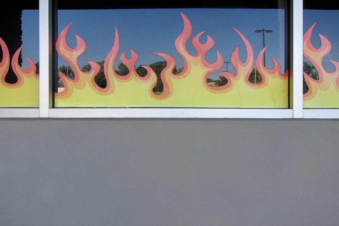 Flaming Windows