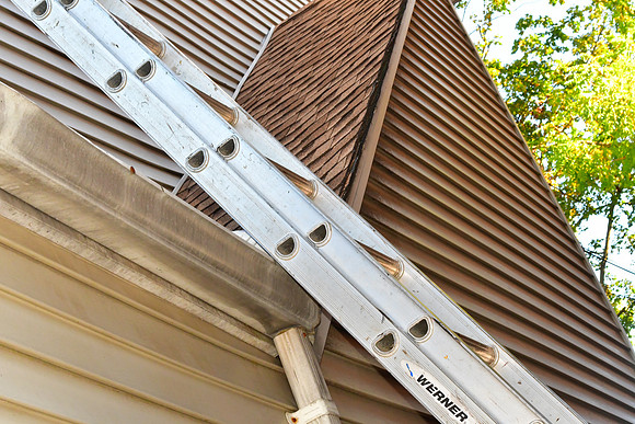 Ladder and Roof