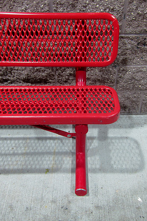 Red Bench