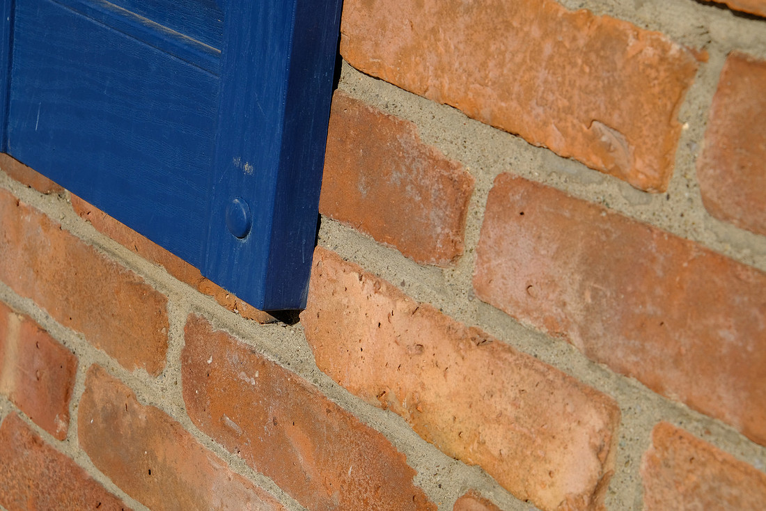 Blue and Brick
