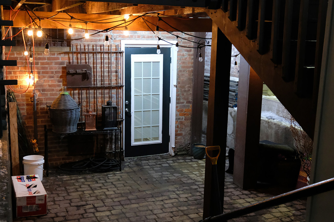 Downstairs Door