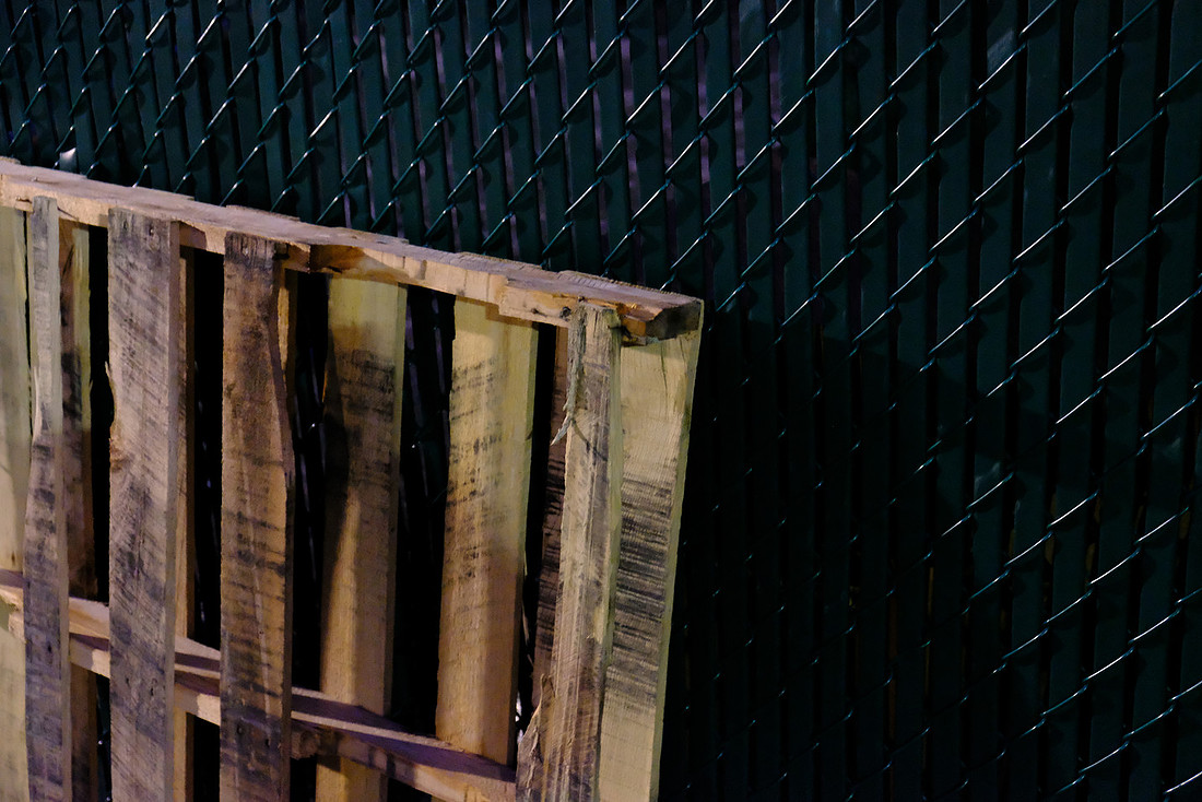 Pallet and Fence