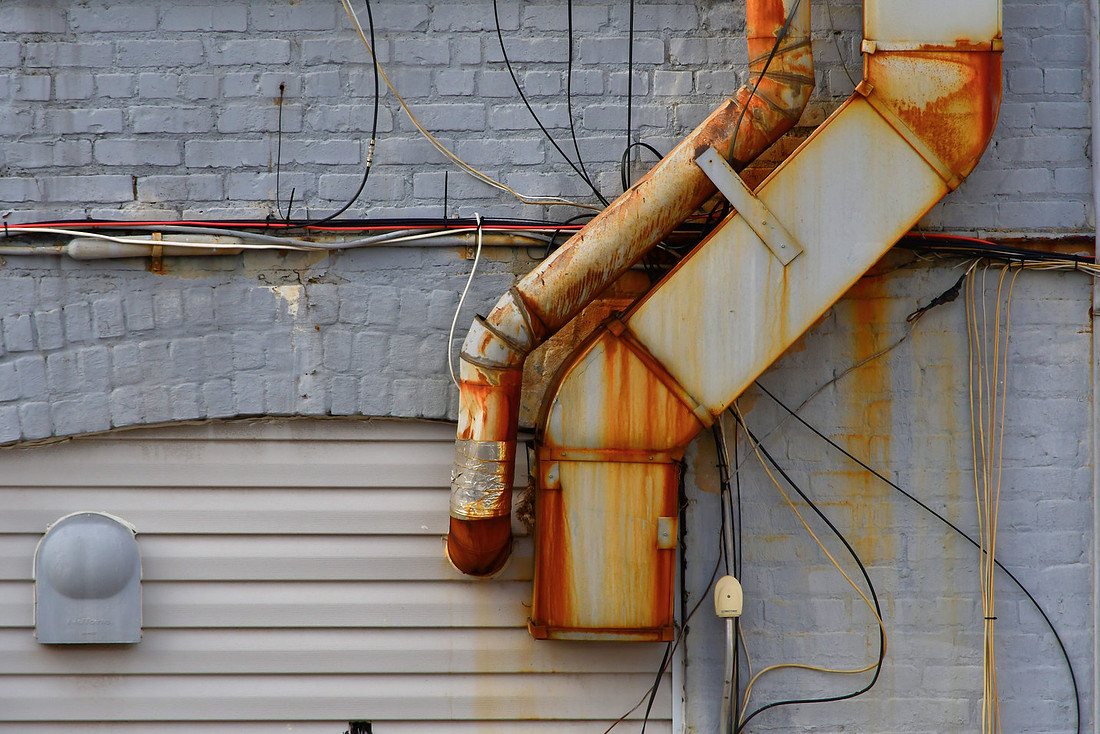 Rust and Ducts and Wires