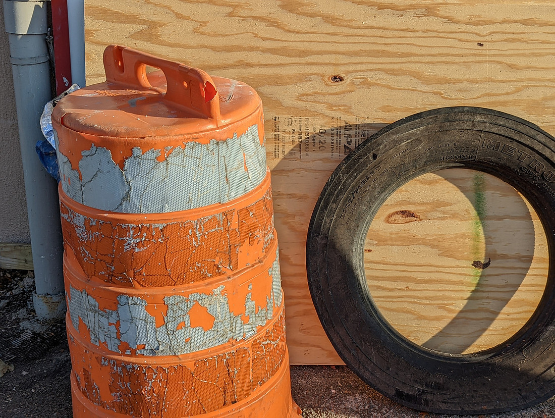 Barrel, Tire and Plywood