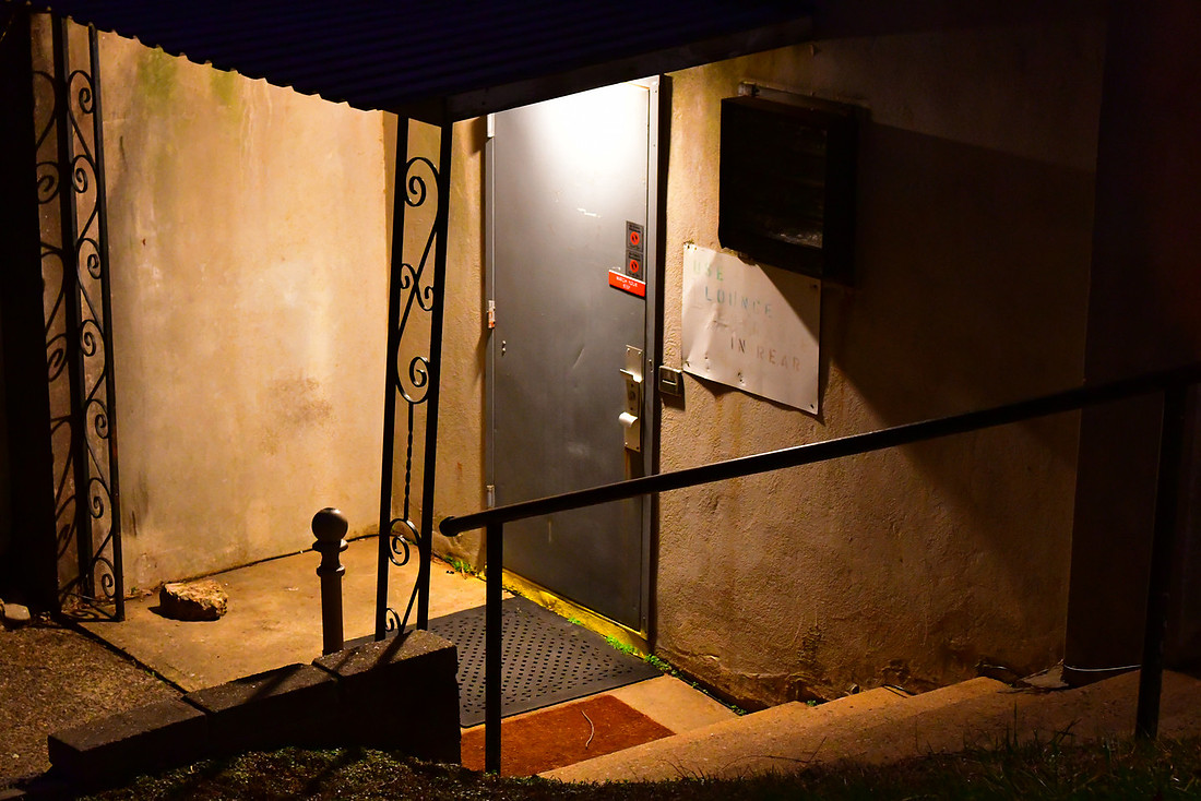 Downstairs Door
