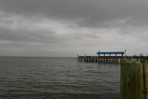 Stormy Pier