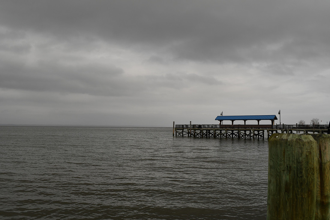 Stormy Pier