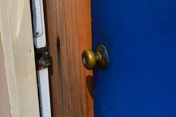 Blue Door Open