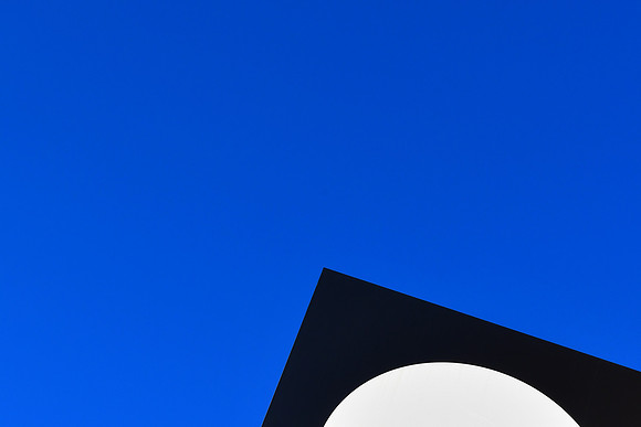 Blue Black White