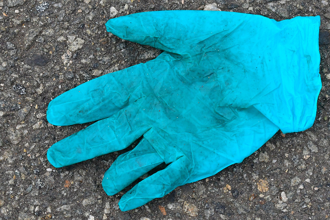Turquoise Glove
