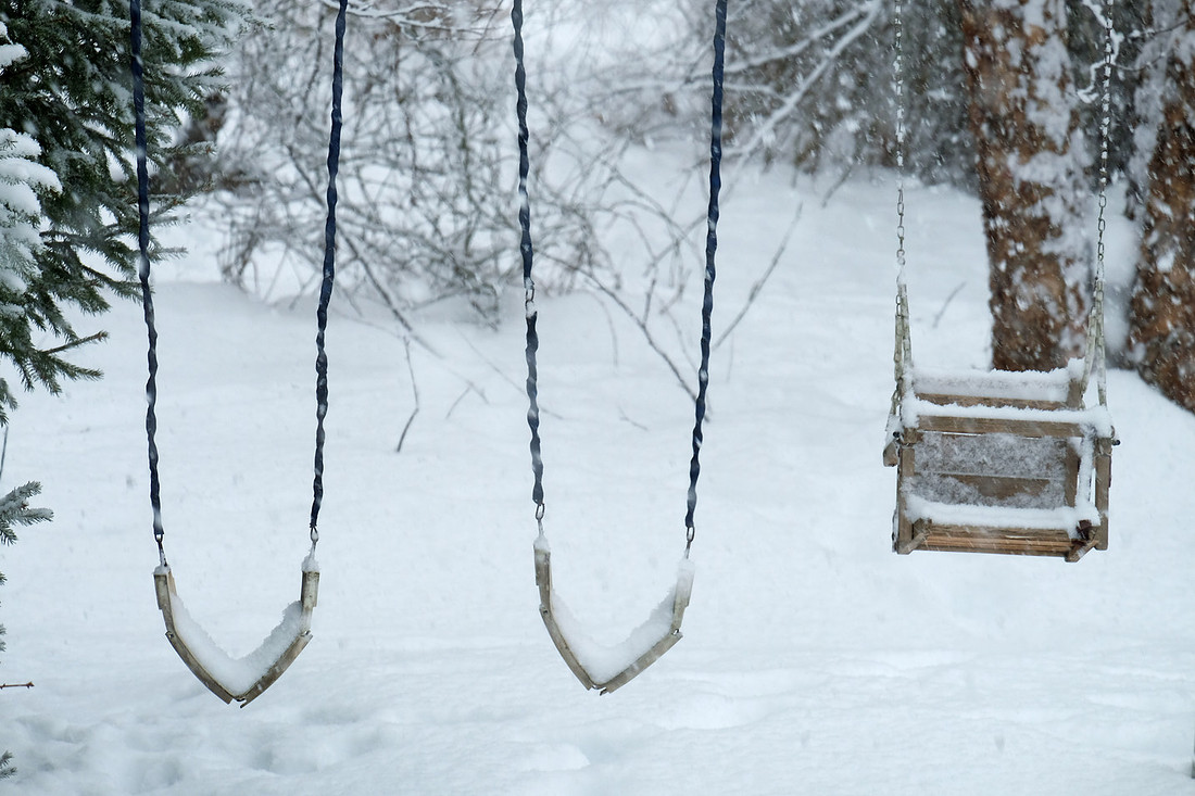 Snowy Swings