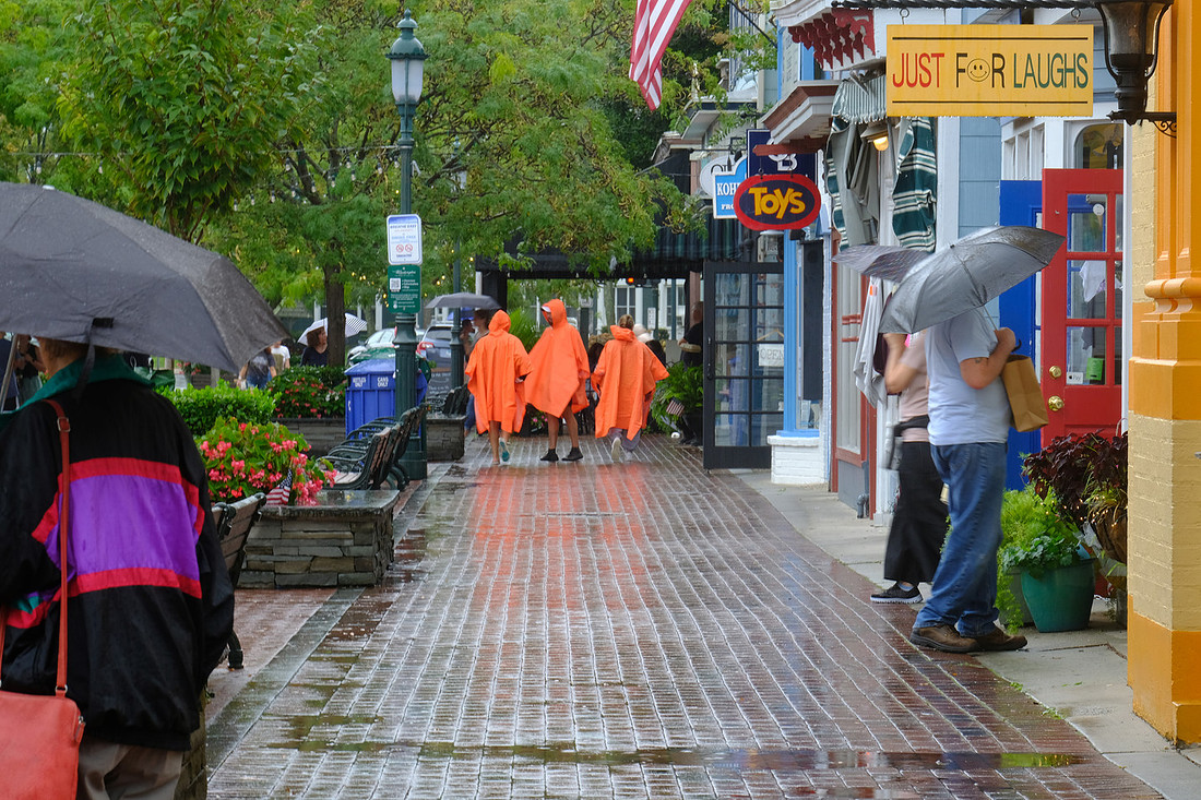 Orange and Rain