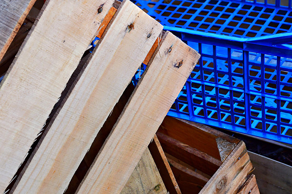 Wood and Blue