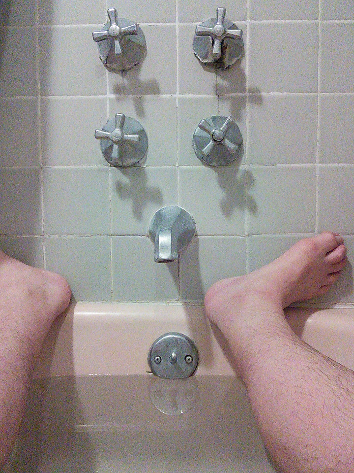 Feet and Faucet